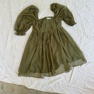 Storia noel gold dot Dress